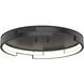 Anello Minor LED 19 inch Black Flush Mount Ceiling Light